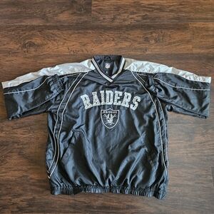 Vintage Oakland Raiders Windbreaker Pullover